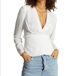 Reiss white blouse - NWT